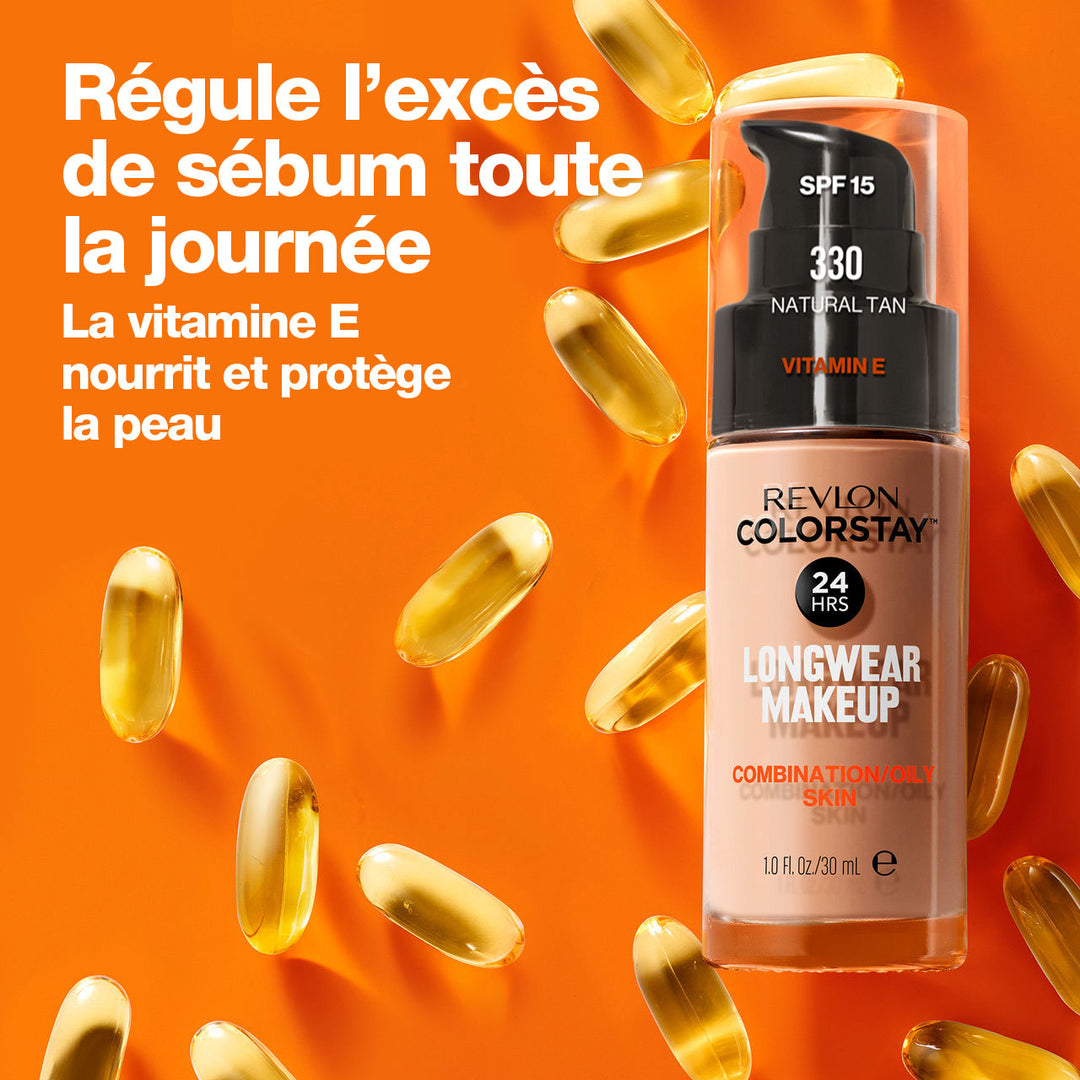 Fond de Teint ColorStay™ Peaux Mixtes/Grasses SPF 15