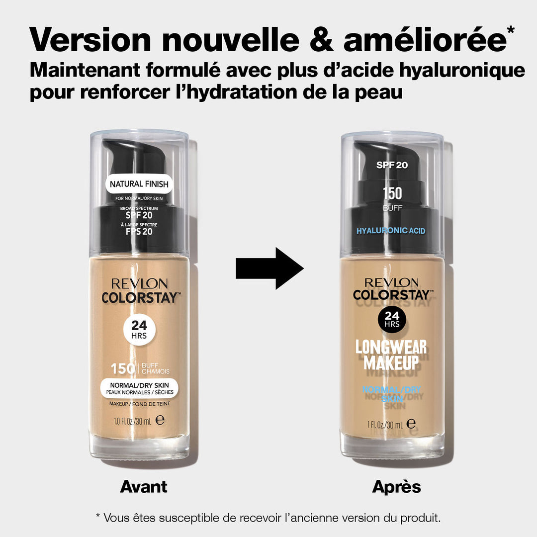 Fond de Teint ColorStay™ Peaux Normales/Sèches SPF 20