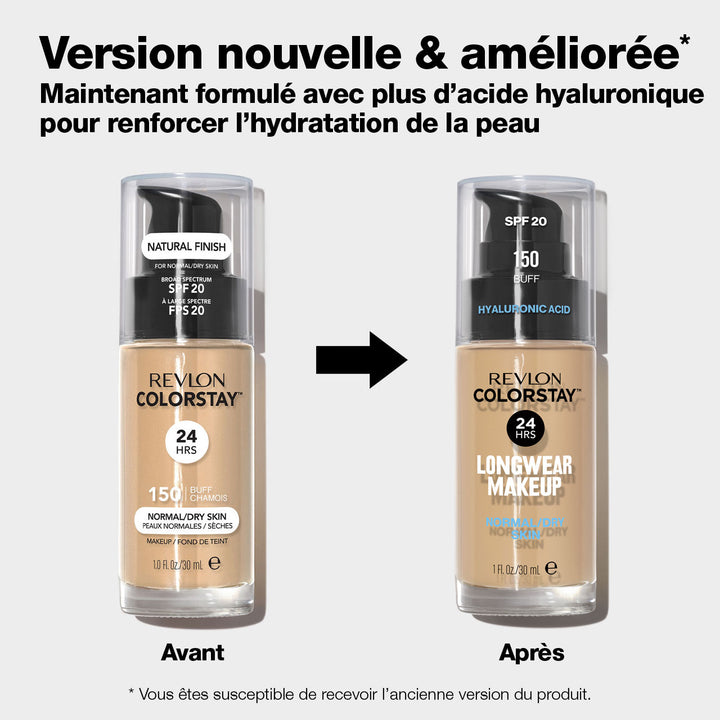 Fond de Teint ColorStay™ Peaux Normales/Sèches SPF 20
